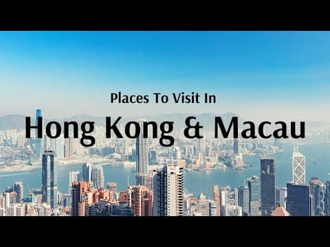 Hong Kong Tourist Attractions