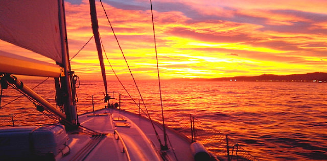 Sunset Cruise on a Sailing Boat