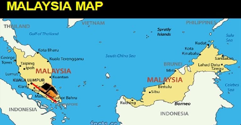 Malaysia Map