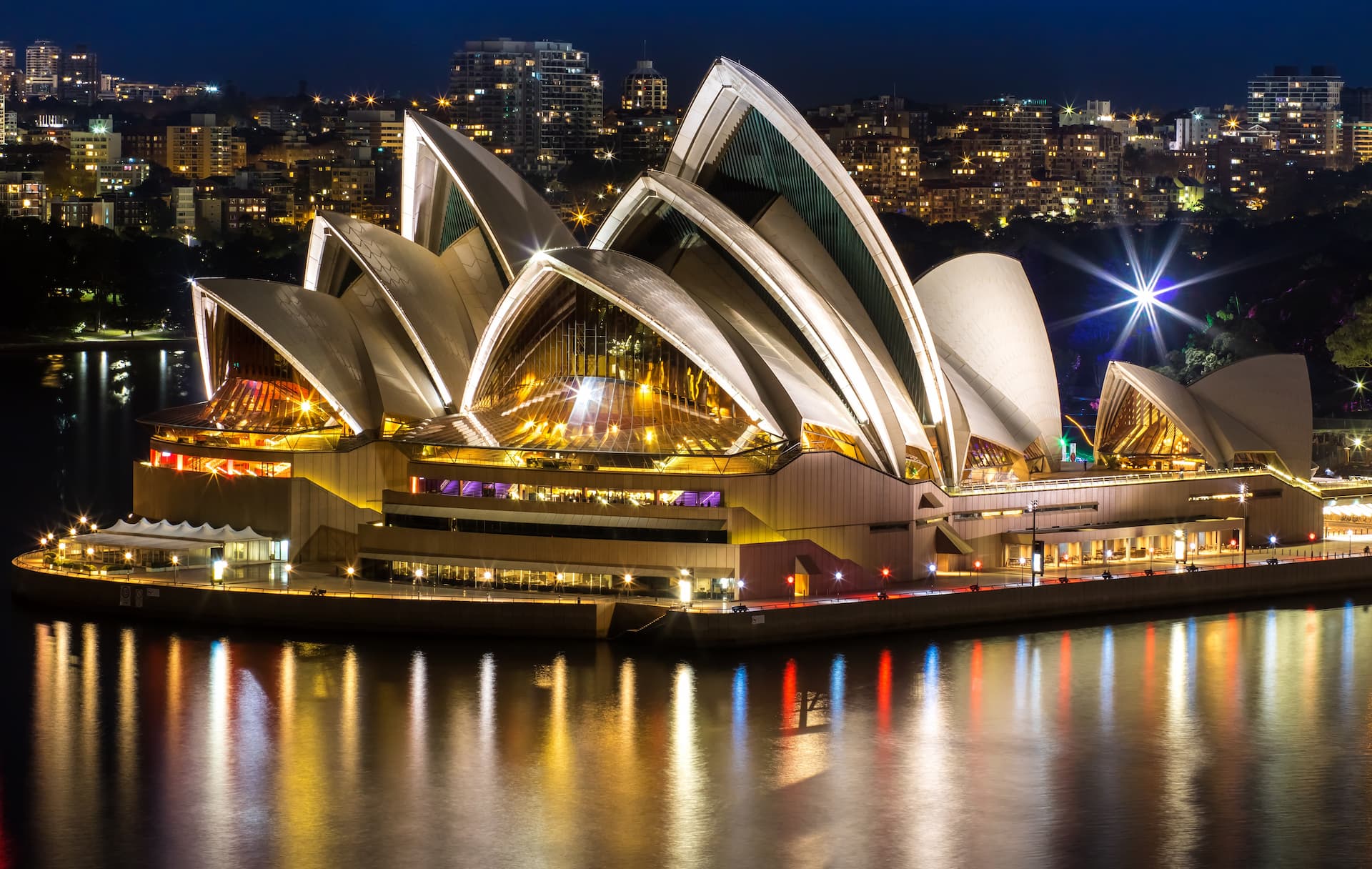 Sydney Opera house At Night