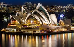 Sydney Opera house At Night