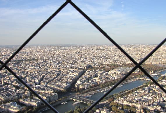 View At 3rd Level Eiffel Tower