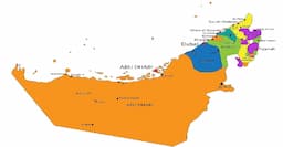 UAE Map