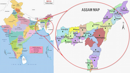 Assam Map