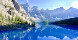 Lake Louise Moraine lake Summer