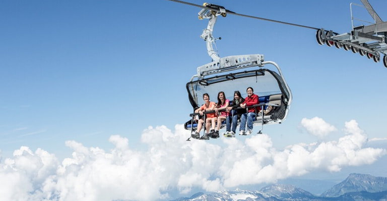 Mt Titlis with Ice Flyer