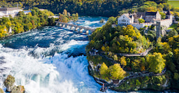 Rhine Falls In Zurich