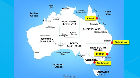 Australia Map