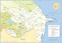 Azerbaijan Map