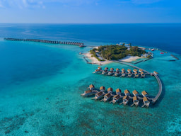 Centara Ras Fushi Island Resort Over View