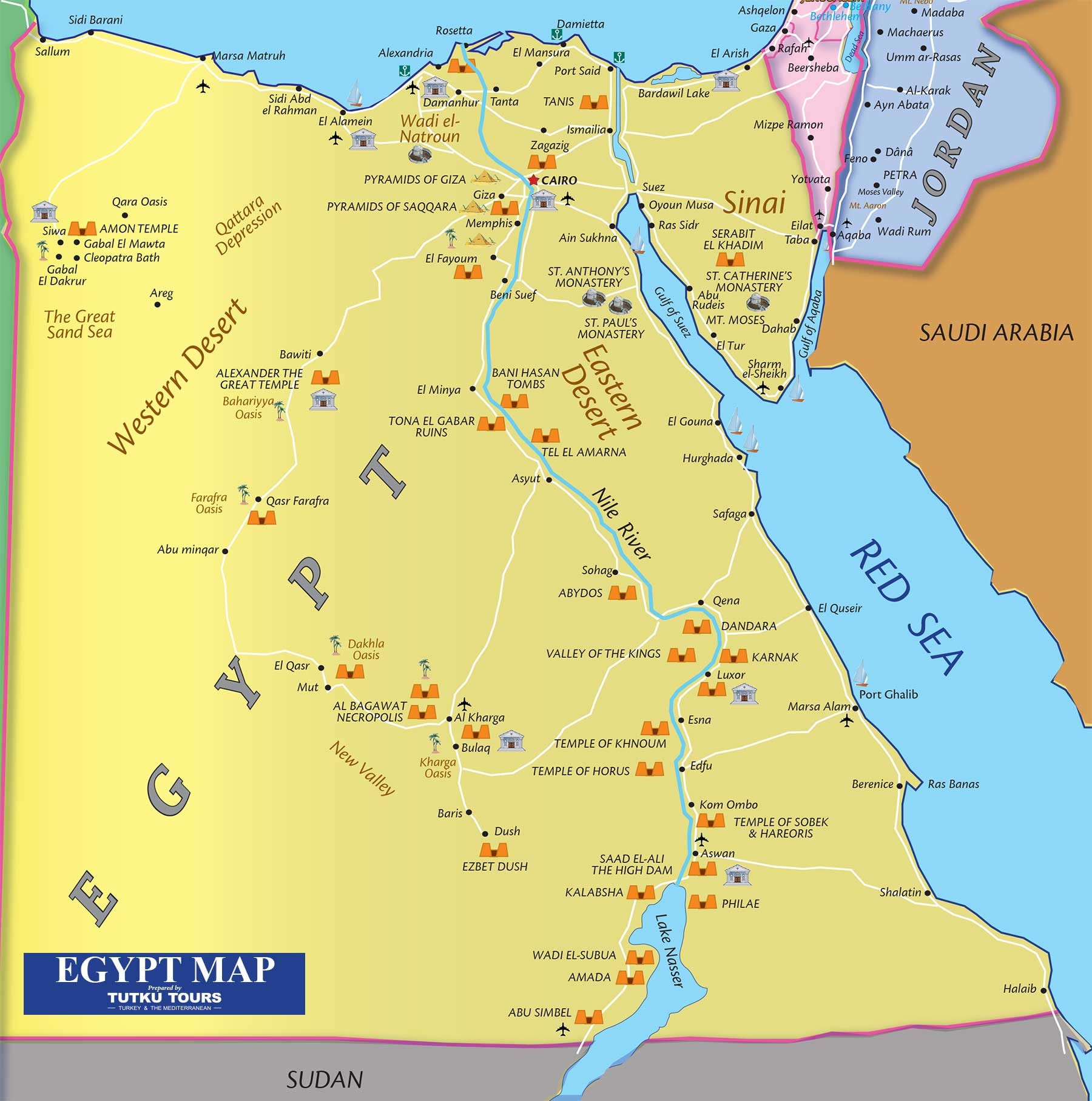 Egypt Map