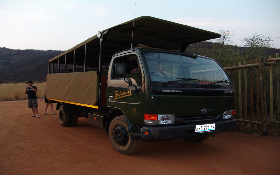 Game drive in Pilanesberg