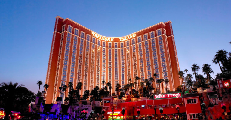 Treasure Island Hotel Exterior View