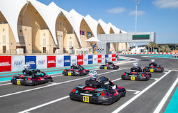 Go Karting at Yas Kart Zone 