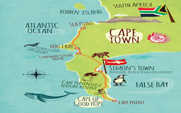 Cape peninsula Map