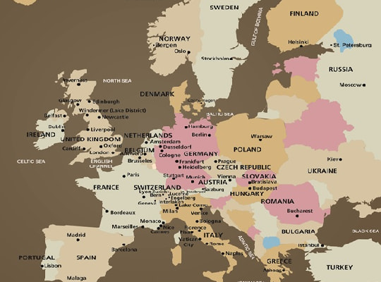 Europe Map