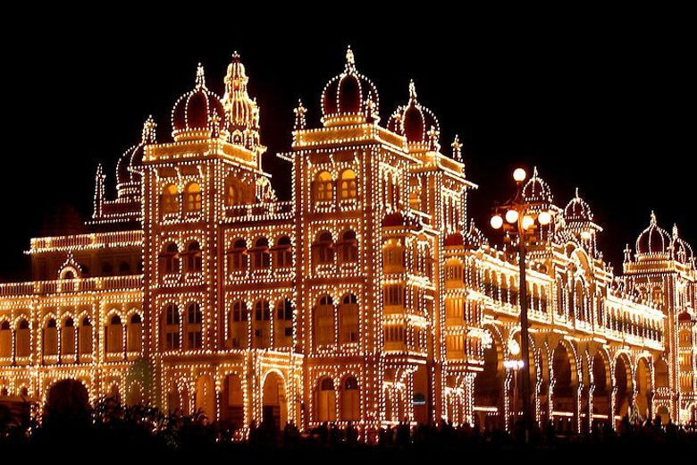 Mysore Palace illumination and Sound Light Show