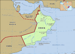 Oman map