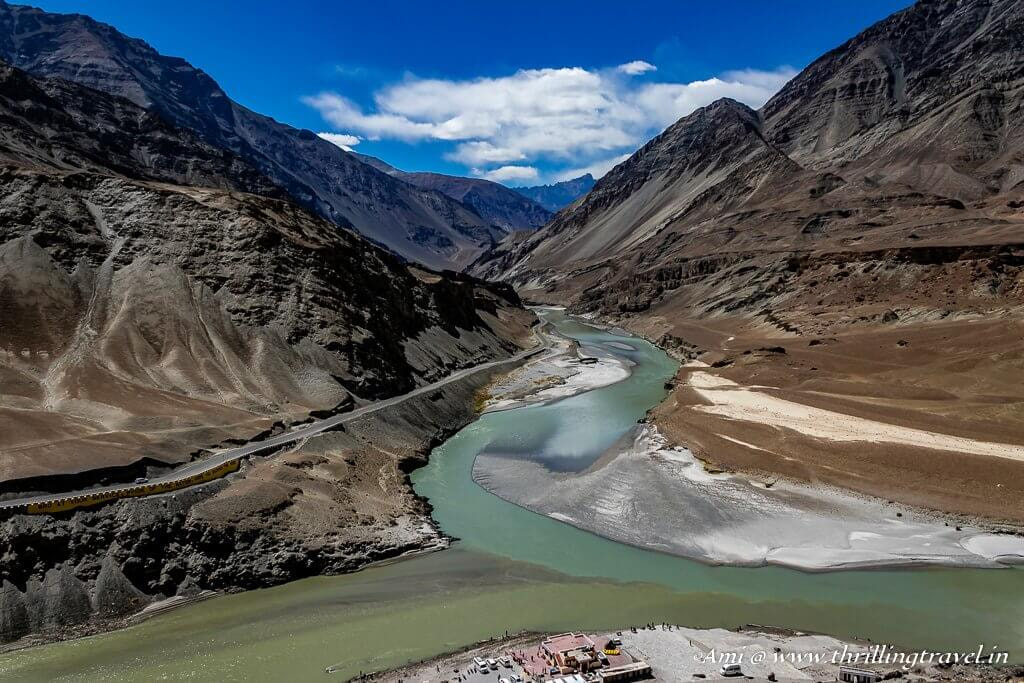 Sangam - Indus and Zanskar Rivers