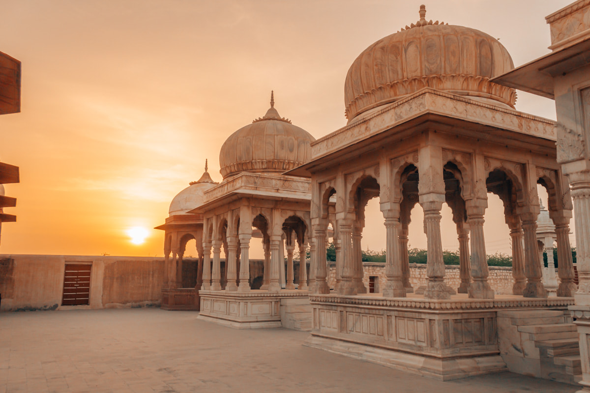 Sunset at Cenotaphs