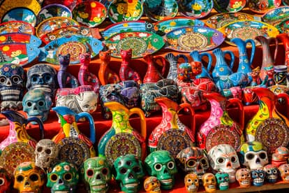 Shop for folk arts and handicrafts